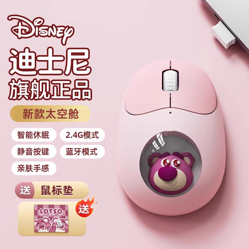 【2025热卖】迪士尼无线鼠标朱迪