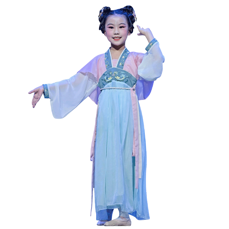 阮郎归初夏演出服汉服舞蹈古典舞