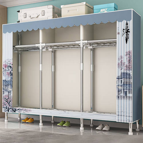 简易家用卧室布衣柜出租房屋