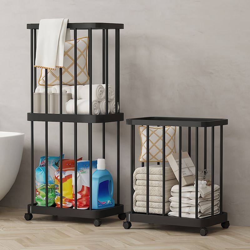 家用脏衣篮防水浴室瑜伽垫健身器材收纳筐大容量窄缝脏衣篓带轮子,住宅家具,搁板/置物架/家用陈列架,淘宝优惠券,粉丝福利购,淘宝优惠卷