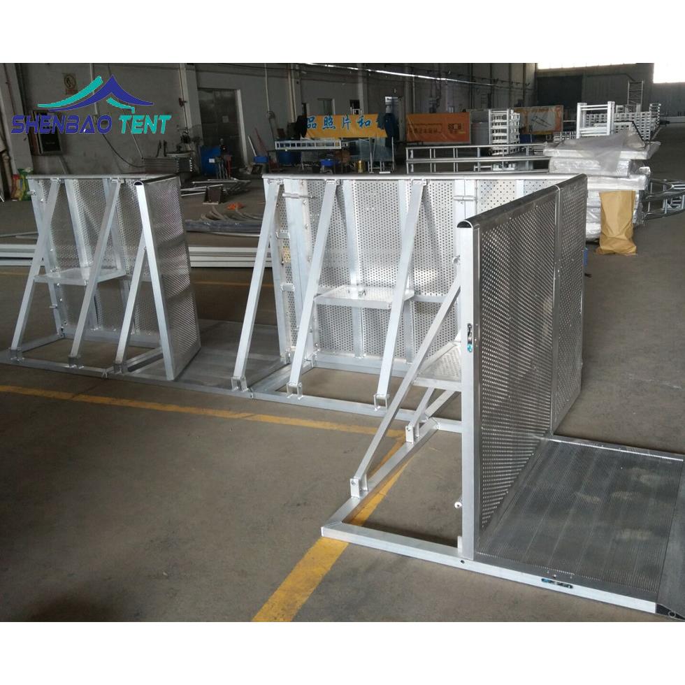 FM1米厂宽户外演出人群隔离护叠栏 家可折铝合金暴防栏