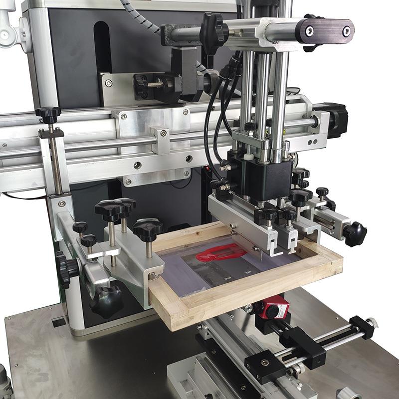 位光标对丝印机 面半自GT-SF380动玻璃瓶丝网印刷机多 色套圆色丝
