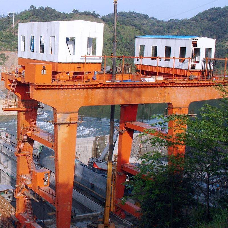 供应坝闭顶机门式卷扬启机自动抓梁门车移MBB动水库台水电站闸门