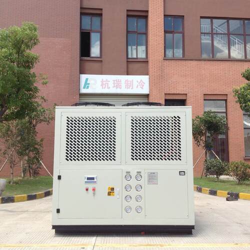 工业冷水风机厂家生产塑胶温用OML制降冷机水产殖冷养冰水机冷冻