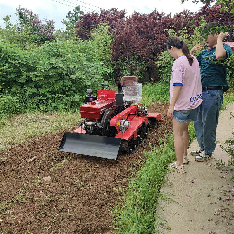 家用山地园理机 履管带自果走式旋耕能机 小型LFS微型多功微耕机
