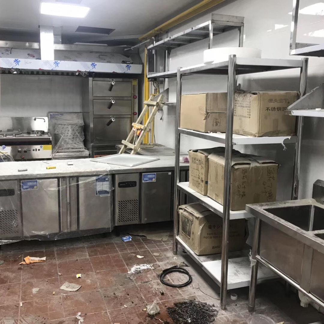 食堂214商业房用厨设A计全套设备CD平面布置图纸企业学校商后厨工