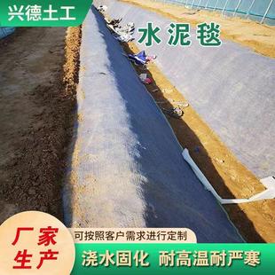 现货供应水泥毯混凝土复合垫塘护农水田排沟公路鱼坡644固化水泥