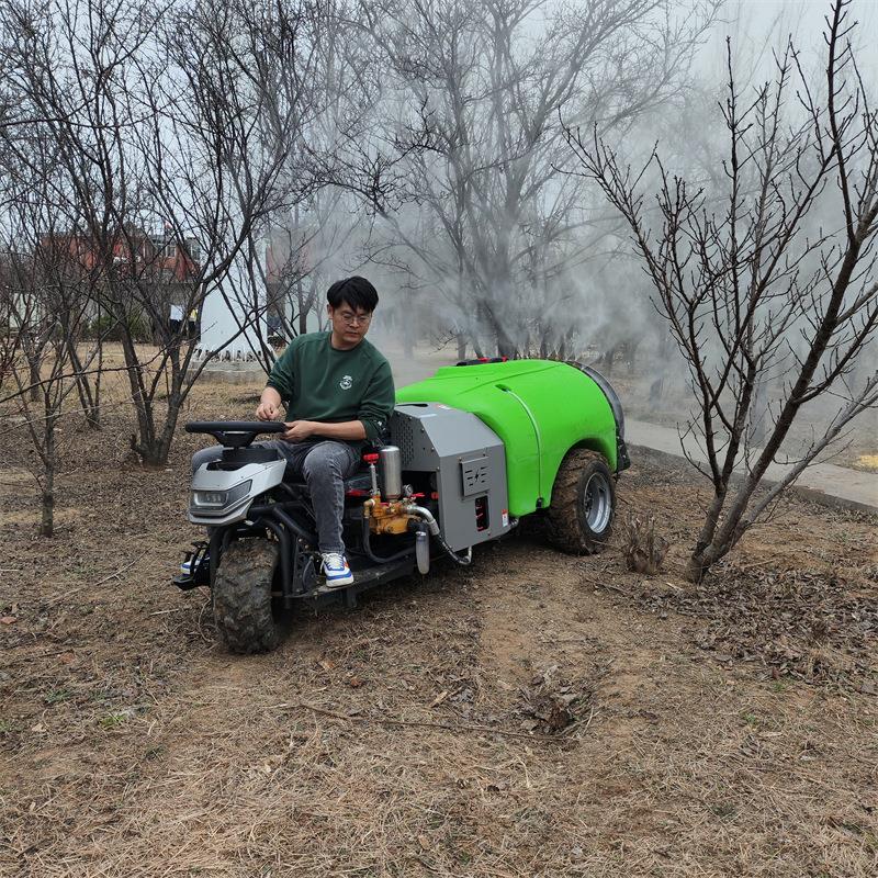 100斤力园梨树风送喷雾机 果园杀虫打药机 872马三轮风药送式喷机