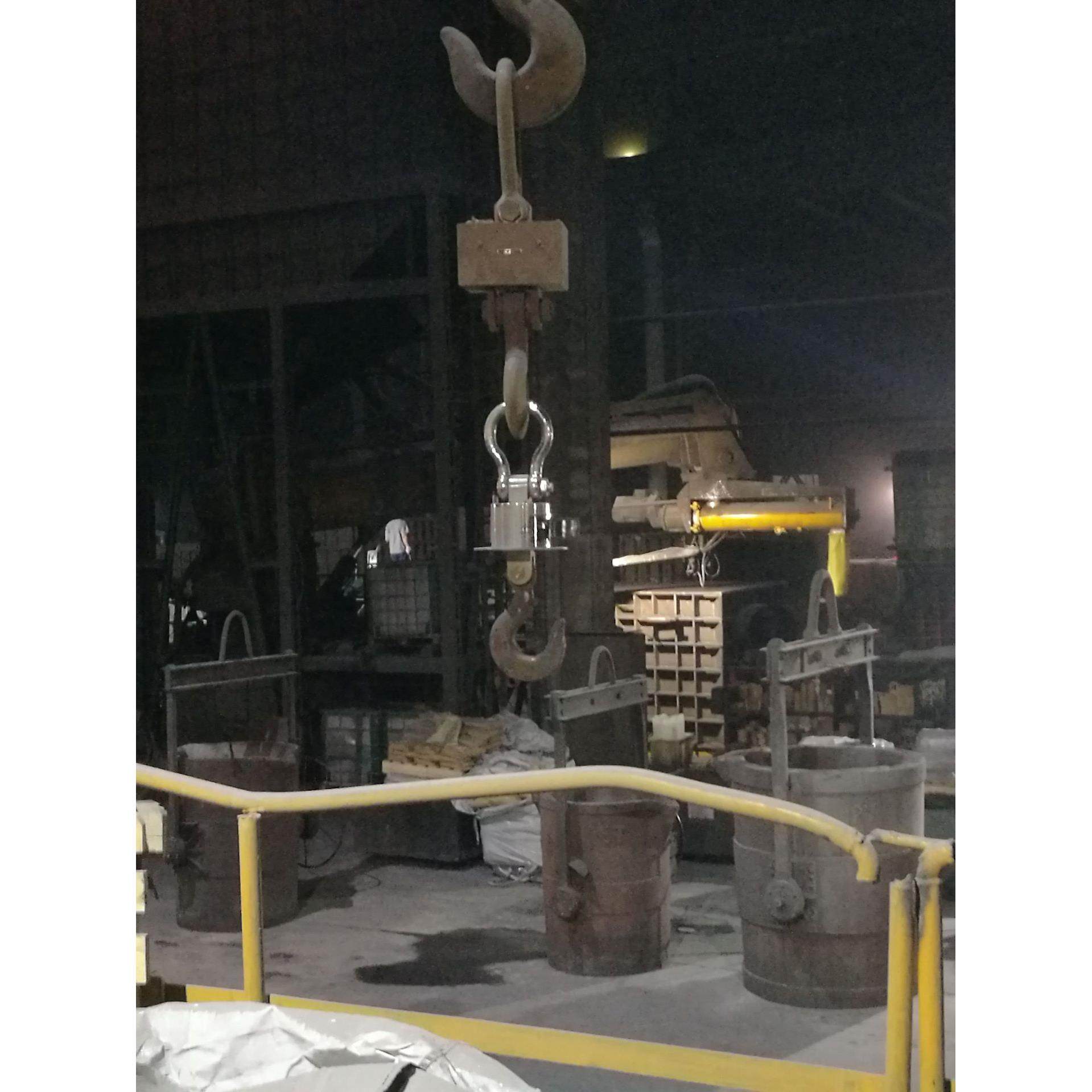 线高温吊耐磅称用价格隔热电子无行车秤炼OCS-HH钢厂80T行车吊钩