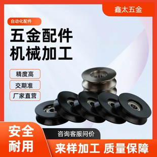 D50 D100 d10 V型导向轮 QBR02 D60 d12