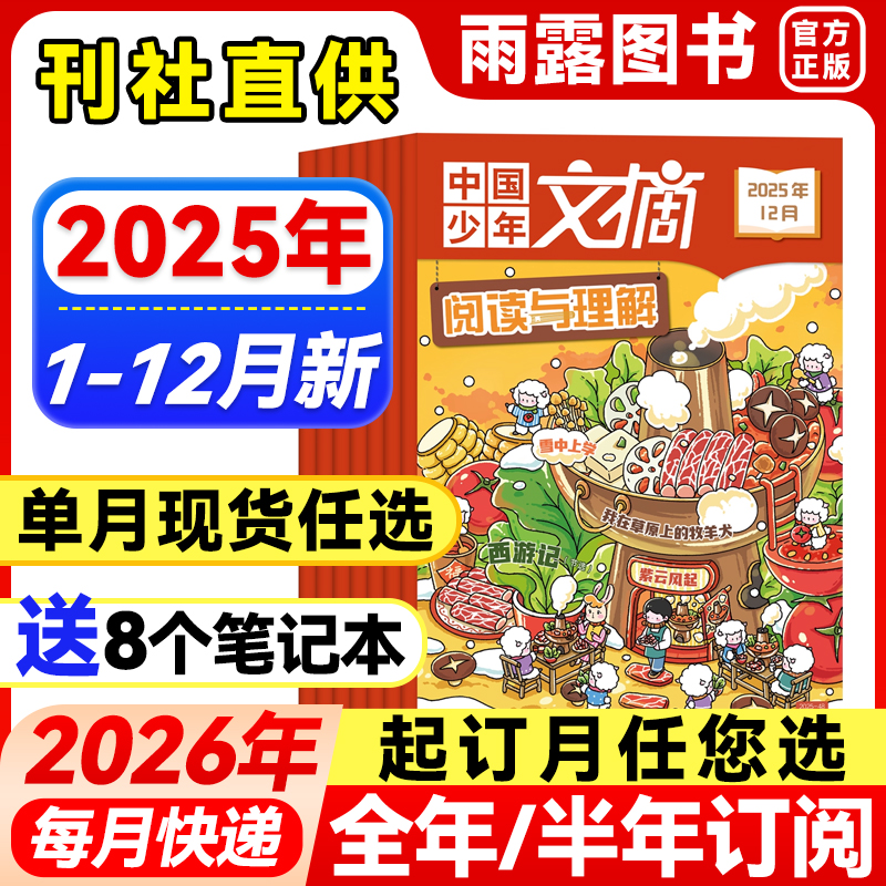 中国少年文摘阅读与理解杂志