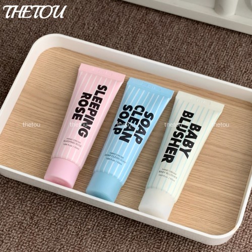 韩国小众sennok香氛护手霜After Bath清洁皂香玫瑰香滋润补水保湿