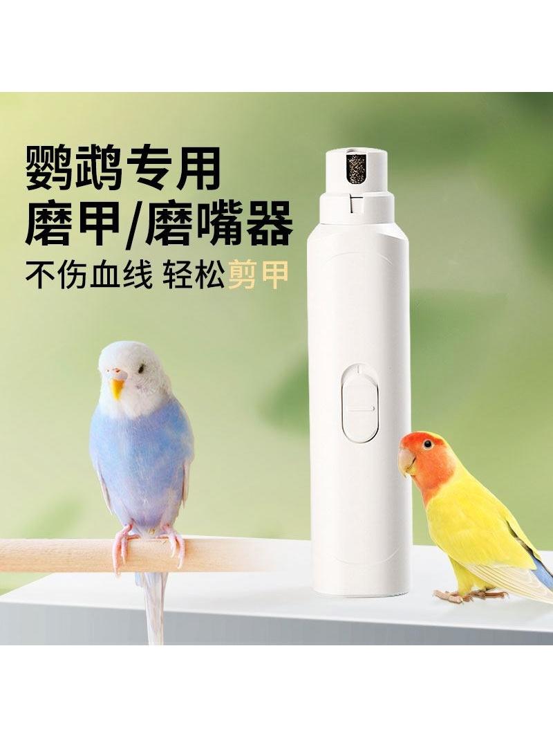 鹦鹉专用磨甲器磨嘴器鸟用指甲刀小宠电动玄凤虎皮牡丹指甲剪用品