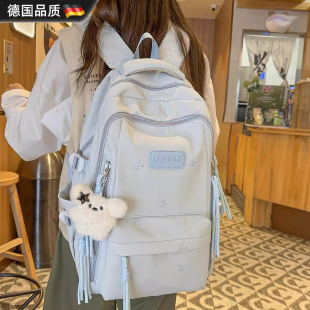 德国儿童书包女生小学生新款大容量初中生高中生可爱女孩双肩背包