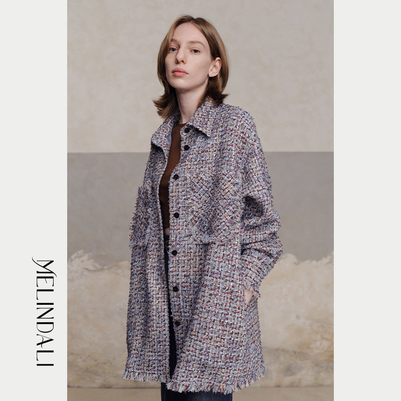 MELINDALI外套衬衫小香风