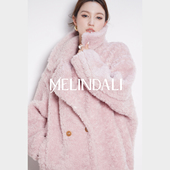 MELINDA 100绵羊毛宾霸里泰迪大衣外套 M@xM@r@同版 泰迪2.0
