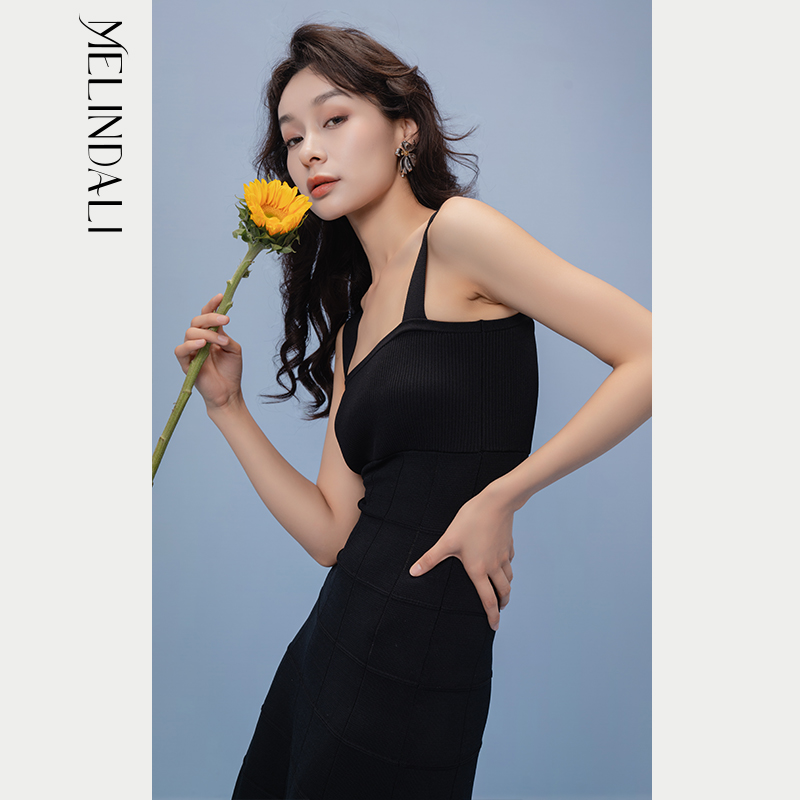 melindali显瘦时尚法式小众设计