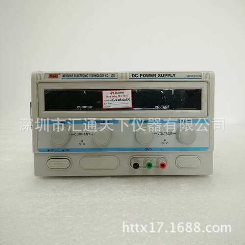 Rek美瑞克RK3020DS数显直流稳压电源30V/20A开关电源仪器仪表供应