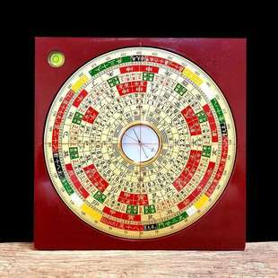 万福堂8寸6寸胡一鸣罗盘纯铜三元三合综合风水专业风水工具