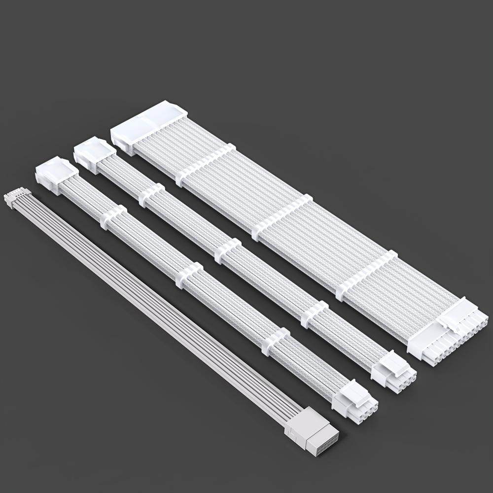 4条装尼龙编织网主板24PINCPU8PIN显卡16PIN30cm电脑延长线,电子元器件市场,其它元器件,淘宝优惠券,粉丝福利购,淘宝优惠卷