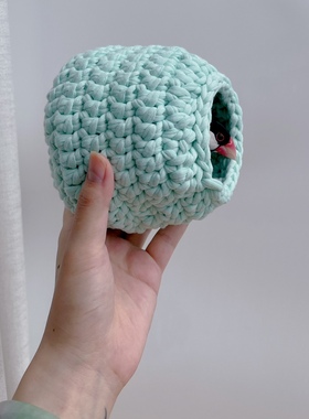 小鸟筒状标准鸟窝 | 原创手作鹦鹉文鸟珍珠鸟手工制鸟窝