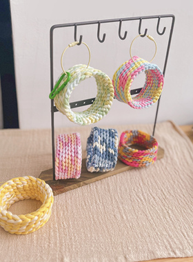 【渐变款】小鸟圈圈秋千鹦鹉吊环鸟窝｜原创手工编织小鸟秋千