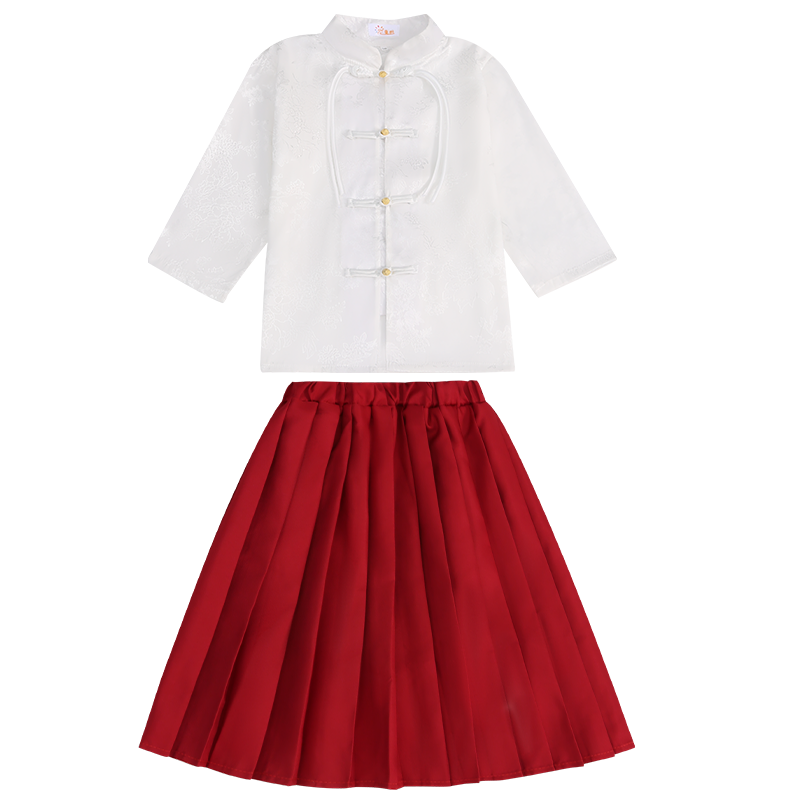 元旦儿童合唱服中小学生诗歌朗诵春季运动会班服幼儿园国风演出服