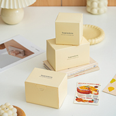 小众高级感蛋糕盒慕斯盒甜点包装 切块盒精致烘焙礼品盒定制 盒法式