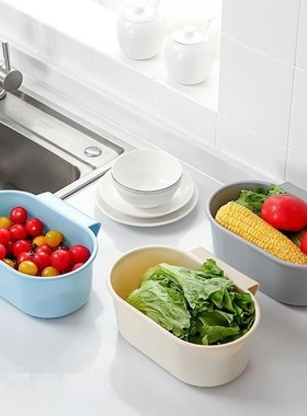 Sink Strainer Fruit Vegetable Drainer Basket Kitchen Waste F
