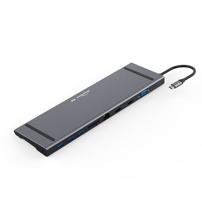 Blueendless HC1101 USB C Hub Type C to Dual 4K HDMI Multi 3