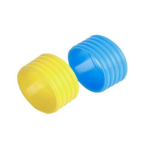 3Pcs Colorful Silicone Tennis Racket Grip Ring Fixed Stretch