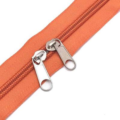 5 Meters 3# Zipper by Yard Bulk Nylon C Zippers with 10pcs Z