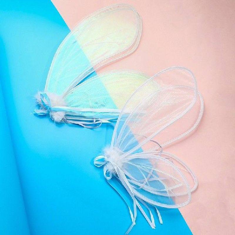 new butterfly costume wings girls white fairy wings wand