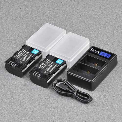 2650mAh 4PCS LP E6 lp e6n battery for Canon EOS 5D Mark IV
