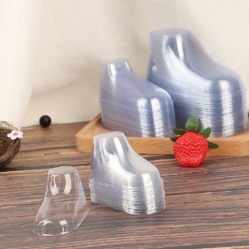 20Pcs 8cm/9cm/10.5cm/11cm/12cm Clear Plastic Baby Feet