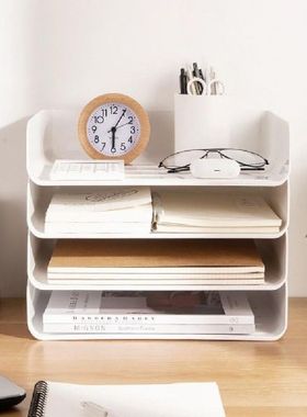 Office Desktop Organizer A4 Paper Drawer Storage Box