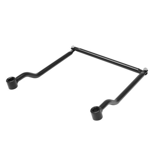 Motorcycle Black Universal Saddle Bag Support Bars Mounts Br