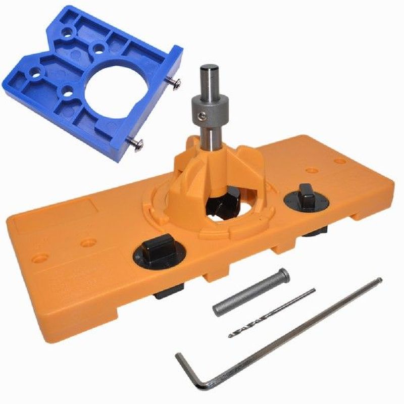 35mm Concealed Hinge Drilling Jig Guide Hinge Hole Opener
