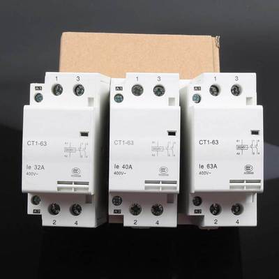 auxiliar de partida 40A 32A CT1 CT1-63 63A 2P 220V 230V 50o