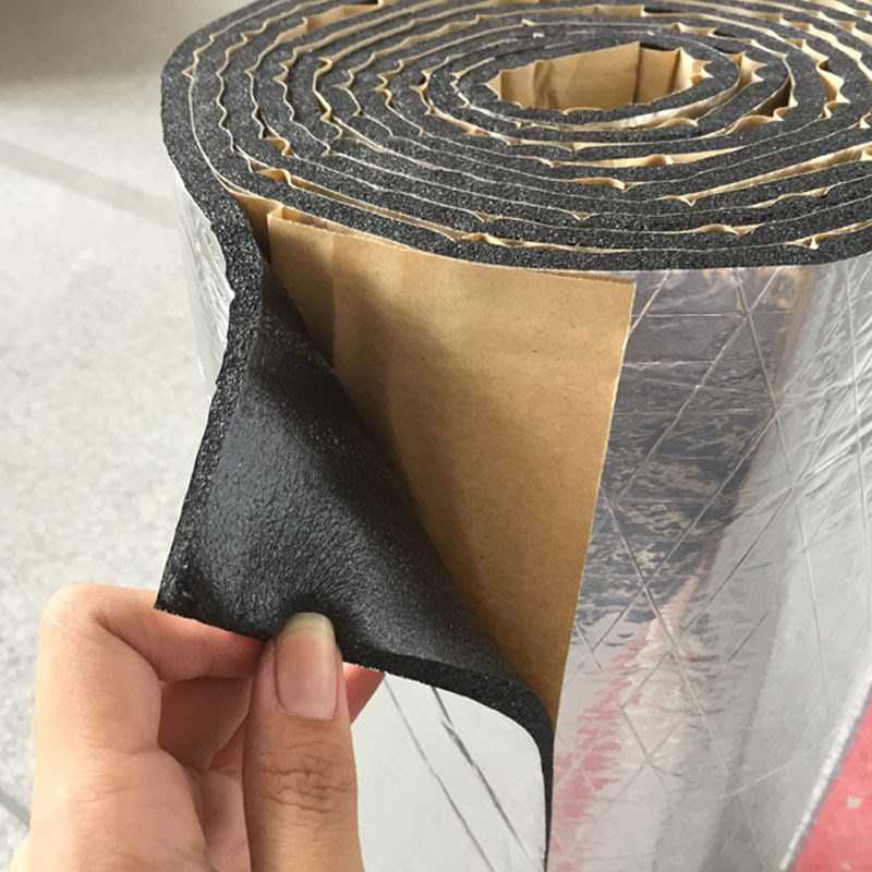 500*2000mm 3/5/7/10mm Sound Heat Proofing Car Sound Deadener