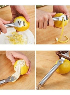 Stainless Steel Lemon Lime Orange Peeler Fruit Zester