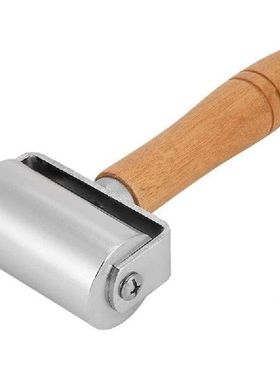 AT35 Leather Press Roller Wooden Handle Platen Tools