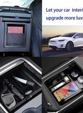 For Tesla Model 3 2021 Model Y Center Console Organizer Tray
