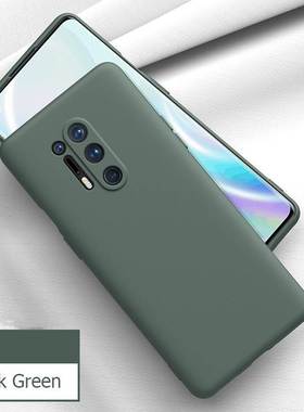 For OnePlus 8 Pro Case Liquid Silicone Soft Matte Camera Pr