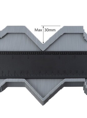 Contour Gauge 5 10 20 inch ABS Contour Duplicator Templates
