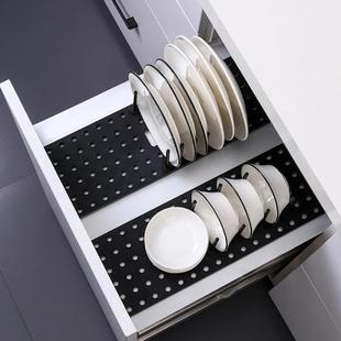 Kitchen Shelf Organizer Telescopic Dish Plate Drying Rack