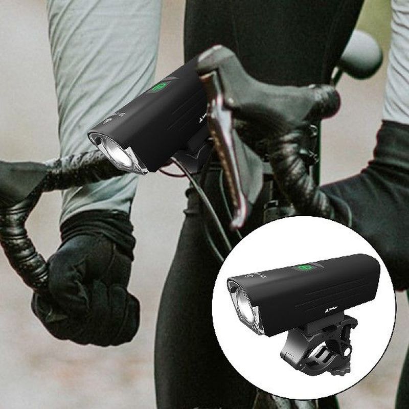 USB Bike Headlight Rechargeable Flashlight Road Bike LED图片