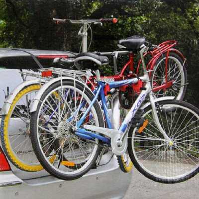 ALWAYE Heavy Duty 3-Bike Carrier Trunk Mount Stand Bike Rack