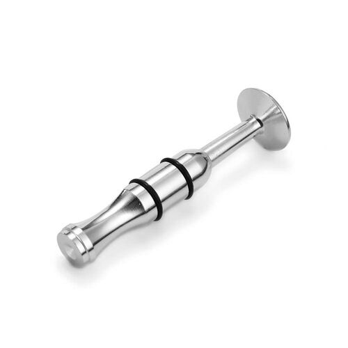 Mouthpiece Trumpet Mouth Strength Trainer Silver for Saxopho
