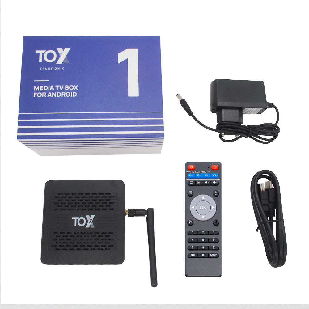 Amlogic S905X3 TOX1 Smart TV Box Bluetooth network player 4G-封面